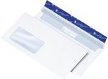 Cygnus Excellence 30007246 Busta Dl, Adesiva, Bianca, Offset 100G, 500 Pezzi Con Finestra