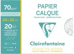 Clairefontaine 96872C Clairefontaine Transparentpapier, 240 X 320 Mm