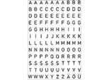 10X Herma 4154 Buchstaben 5 Mm A-Z Wetterfest Folie Transparent Schwarz 2 Bl.