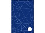 Toppoint® 76370 Kladde - A4, Liniert, Blau/Weiß, 96 Blatt