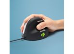 R-GO Tools R-Go Tools Mouse Ergonomico R-Go He Break Con Software Break, Grande (Dimensione Della Mano ≥ 185 Mm), Per Destrorsi, Con Cavo, Nero