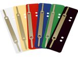 Soennecken Heftstreifen 3187 Pp Metalldeckl. Schwarz 25 St./Pack.