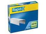 Rapid® 24869400 Heftklammern 23/12Mm Standard, Verzinkt, 1000 StüCk