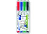 Staedtler Pennarello Per Lavagna Bianca Lumocolor, Set Di 4 Pezzi