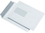 Mayer-Network 30006877 Versandtaschen C5, Mit Fenster, Haftklebend, 90 G/Qm, Weiß, 500 StüCk