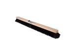 NöLle 236803 NöLle Besenkopf Power Stick Schwarz Holz 50,0 Cm Breit