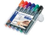 Staedtler Lumocolor Marcatore Permanente 352, Confezione Da 6 Pezzi