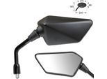 Specchio Universale D-Trackerx Nero