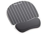 Fellowes® 9653401 Poggiapolsi Con Tappetino Per Mouse - Photo Gel Zig-Zag