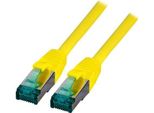 Efb MK6001.0,25Y Efb RJ45 Patchkabel S/Ftp, Cat.6A, Lszh, 0,25M, Gelb
