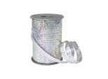 PrÄSent 1979-631 PrÄSent Geschenkband Holly Holographic Silber 10 Mm X 200 M