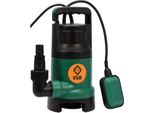 Pompa Sommersa Per Acque Sporche 900W, 16000 L/H, Con Interruttore A Galleggiante