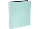 Exacompta 54563E Raccoglitore Ad Anelli Aquarel, Meccanismo A 2 Anelli, Verde Pastello