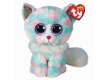 Ty 36376 Peluche Beanie Boos - Gatto Opal, 15 Cm