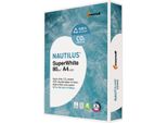 Nautilus Carta Per Fotocopie Superwhite 2100005086 Din A4 500 Fogli/Confezione.