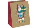 Clairefontainex-29550-0C Clairefontaine Weihnachts-GeschenktüTe "Make A Wish"", Mini"