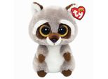 Ty 36375 Figura Di Peluche Beanie Boos - Oakie Il Procione, 15 Cm