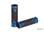 Puig 8191A Manopole Radikal Per Kawasaki KLE500 Blu