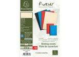 Exacompta 2789C Copertina 100 Pezzi Evercover 270G In Pelle Goffrata Din A4