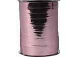 Clairefontaine 602098C Clairefontaine Geschenkband Auf Spule, Metallic, Altrosa