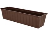Kotarbau® Fioriera Con Conchiglia Brown 60 X 18 X 15 Cm Fioriera