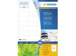 Herma 10726 Etichette Universali Herma Per Il Riciclaggio, 48,3 X 25,4 Mm, 80 Fogli