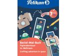 Pelikan 101561 Pelikan Zum Basteln Weltraum Malbuch