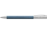FABER-CASTELL 147145 FABER-CASTELL Kugelschreiber Ambition Edelharz Blau Schreibfarbe Schwarz, 1 St.