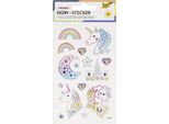 Folia 18301 Folia Shiny-Sticker Unicorn