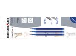 Eberhard Faber 582153 Eberhard Faber Animaleraseit! Kugelschreiberminen 3 St. Blau, 3 St.