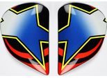 Casco Integrale Arai Saj Holderset Edwards Blu/Rosso