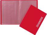 Pagna 21008-03 Pagna Zeugnismappe Din A4, 10 HüLlen Rot