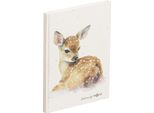 Pagna 26097-15 Pagna Notizbuch Reh Din A5 Punktraster, Beige Hardcover 128 Seiten