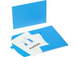 Pagna 21007-13 Pagna Dokumententaschen Wallet Din A4 Blau Glatt 0,43 Mm