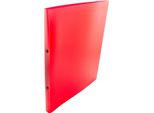 Kangaro K-58190601 Kangaro Ringbuch, 2-Ring-Mechanik, Pp, Din A4, Rot
