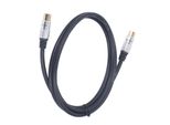 Cavo Coassiale Triplo Schermato Da 5 Piedi, Cavo Coassiale RG59U Da 5 Piedi, Cavo Coassiale Tv Da 9,5 Mm Da Maschio A Femmina, Cavo Tv Coassiale RG59U, Cavo Coassiale Tv, Cavo Video Coassiale Digitale