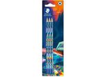 Staedtler 170BK3E2-1 Bleistift Hb Hexagonal X3 Bk
