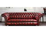 Divano Chesterfield Imbottito Divano Xxl Grandi Divani 3 Posti Similcuoio WINCHESTER-B