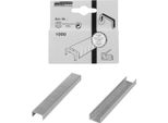 BrÜDer Mannesmann M 487-10 BrÜDer Mannesmann Heftklammern, 10 Mm, Verzinkt, 1.000 StüCk