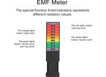 Campo Elettromagnetico Portatile Emf Gauss Meter Palmare Emf Meter Campo Magnetico Monitor Casa Ambientale Elettrico Rilevatore Elettromagnetico 9 Led Gauss Meter