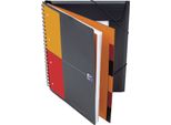 Oxford Organiser Book Quaderno Per Scrivere A4 80 Fogli Nero