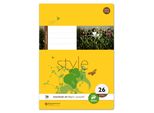 Staufen® Style 040432026 Heft LIN28 - A4 32 Blatt 80G/Qm 5 Mm Kariert Mit Rand