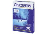 Discovery 83427B75B Carta Per Copie A3 Senza Legno 75 G/M² Bianco 500 Fogli