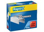 Rapid® 24871800 Graffette 9/24 - 1000 Pezzi