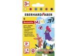 Eberhard Faber 518905 Astuccio Per Matite Colorate Jumbo Mini Kids 3In1 - Astuccio Da 6 Pezzi