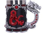 Tankard Z Logo Dungeons & Dragons - Oficjalny, RęCznie Malowany 17,5 Cm