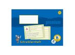 Staufen® 734500901 Staufen® Schreiblernheft Premium Lineatur Sl (1.Schuljahr) - Mit Gelbem Mittelband Liniert Rand Rundum