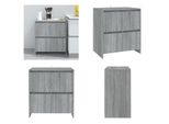 Vidaxl Credenza Grau Sonoma 70X41X75 Cm Holzwerkstoff - Credenza - Credenze - Anrichte - Lagerschrank