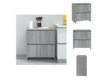 Vidaxl Credenza Grigio Sonoma 70X41X75 Cm Materiale A Base Di Legno - Credenze