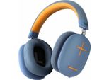 T'nb Bounce Max - Cuffie Circumaurali Wireless Nuova Versione, Comode E Spaziose, Con Connessione Bluetooth, Suono Stereo Con Microfono Integrato, Durata Fino A 50 Ore - Blu